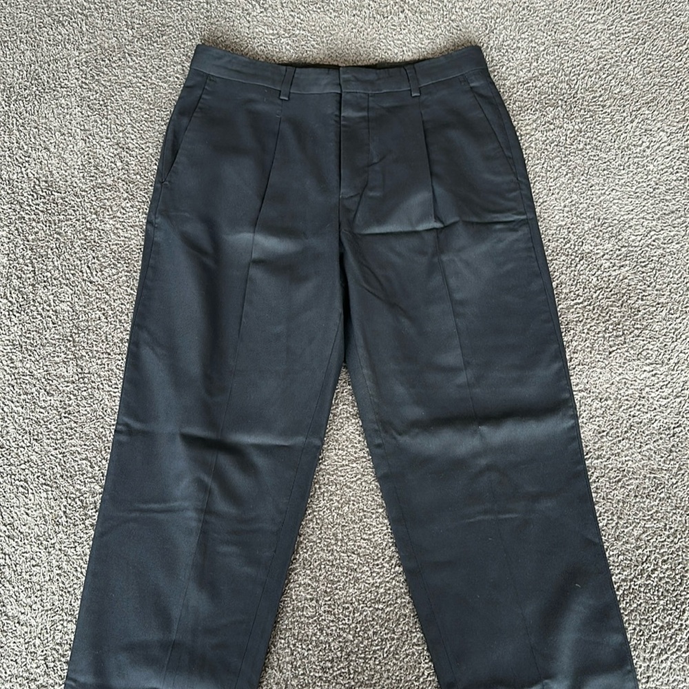 ASPS Navy Pleated Slacks/Pants